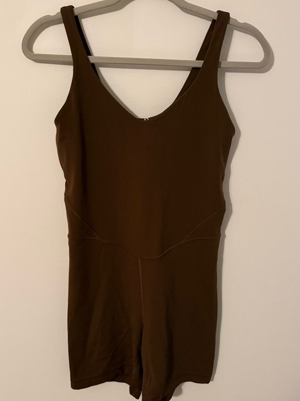 Lululemon brown onesie/bodysuit